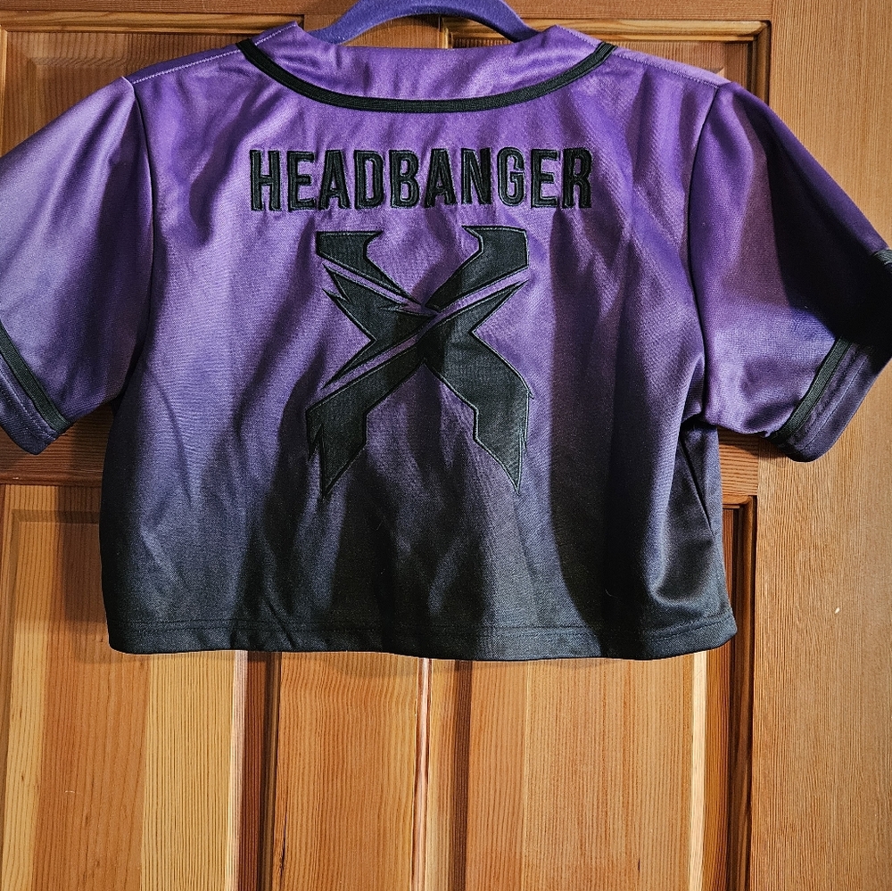 Excision cropped jersey